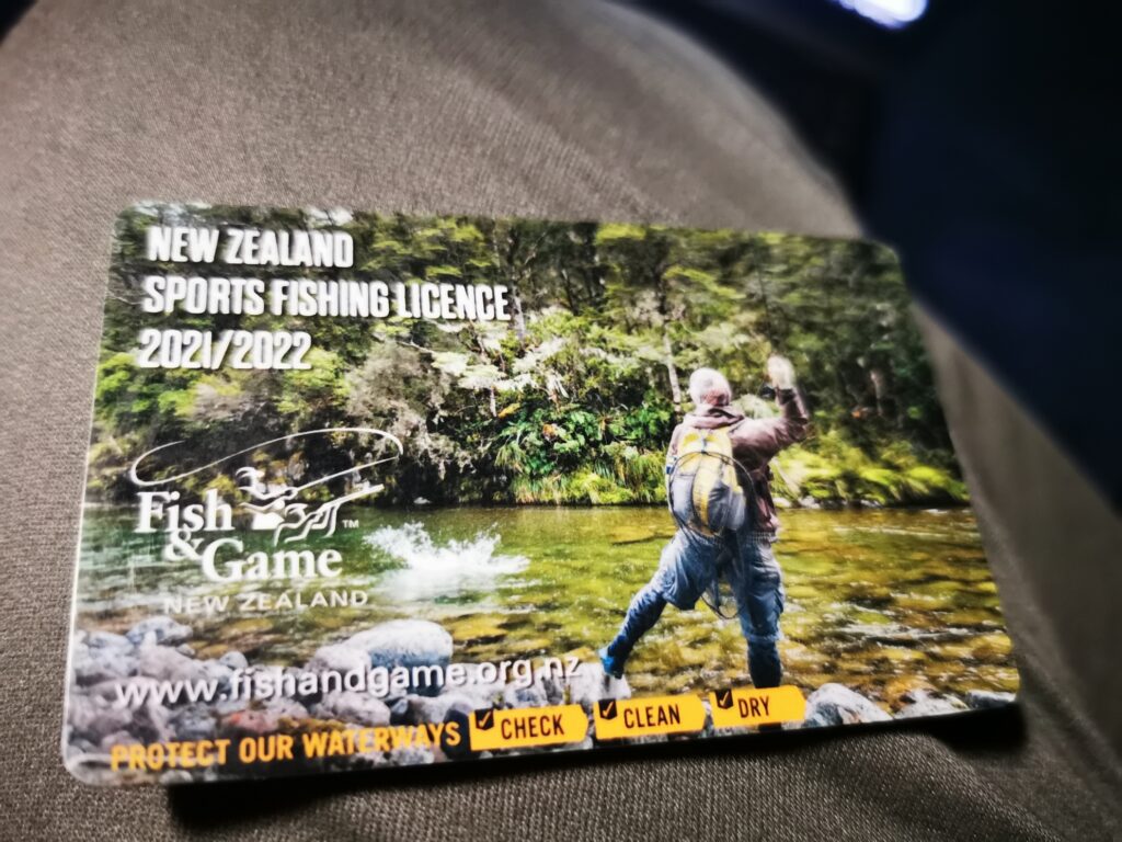 New Zealand Fishing License