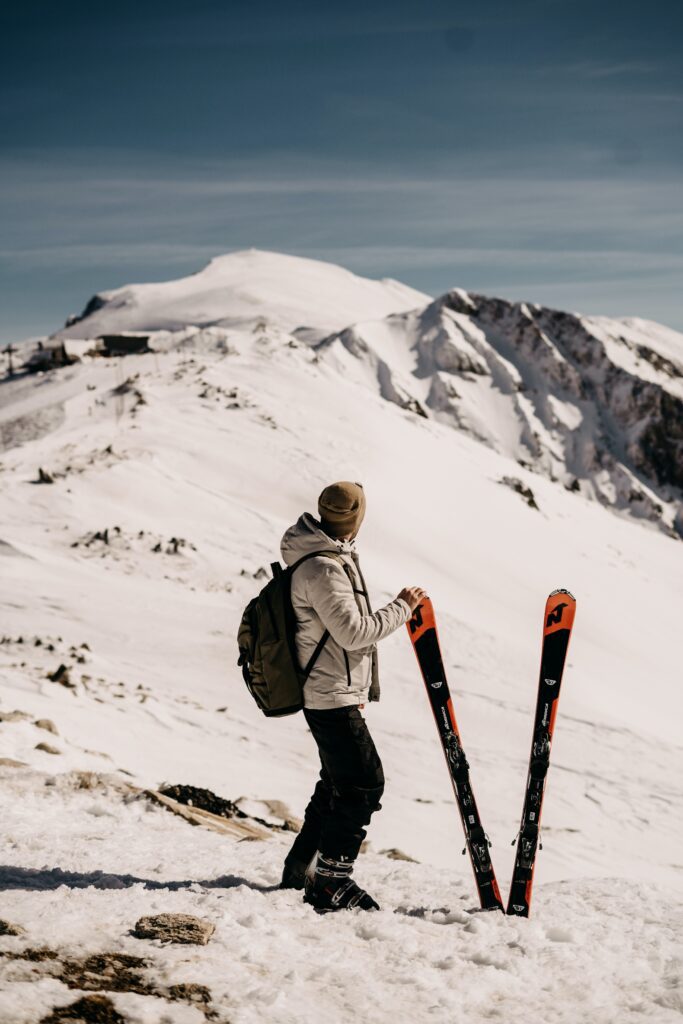 Skijacken Test: Auch im Hochgebirge muss sie warm halten! 