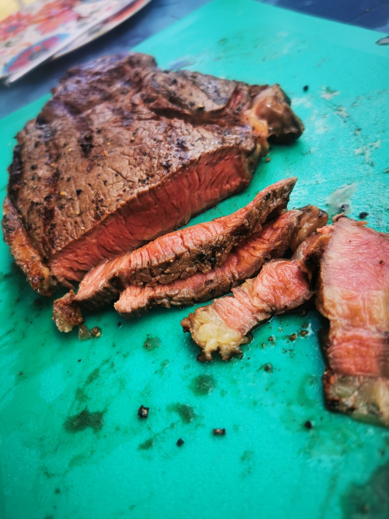 Ein saftiges Steak