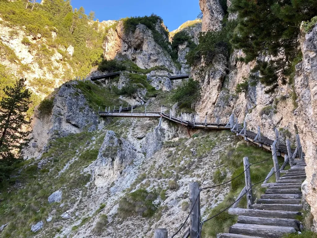 Wandern auf der Seiser Alm in Südtirol